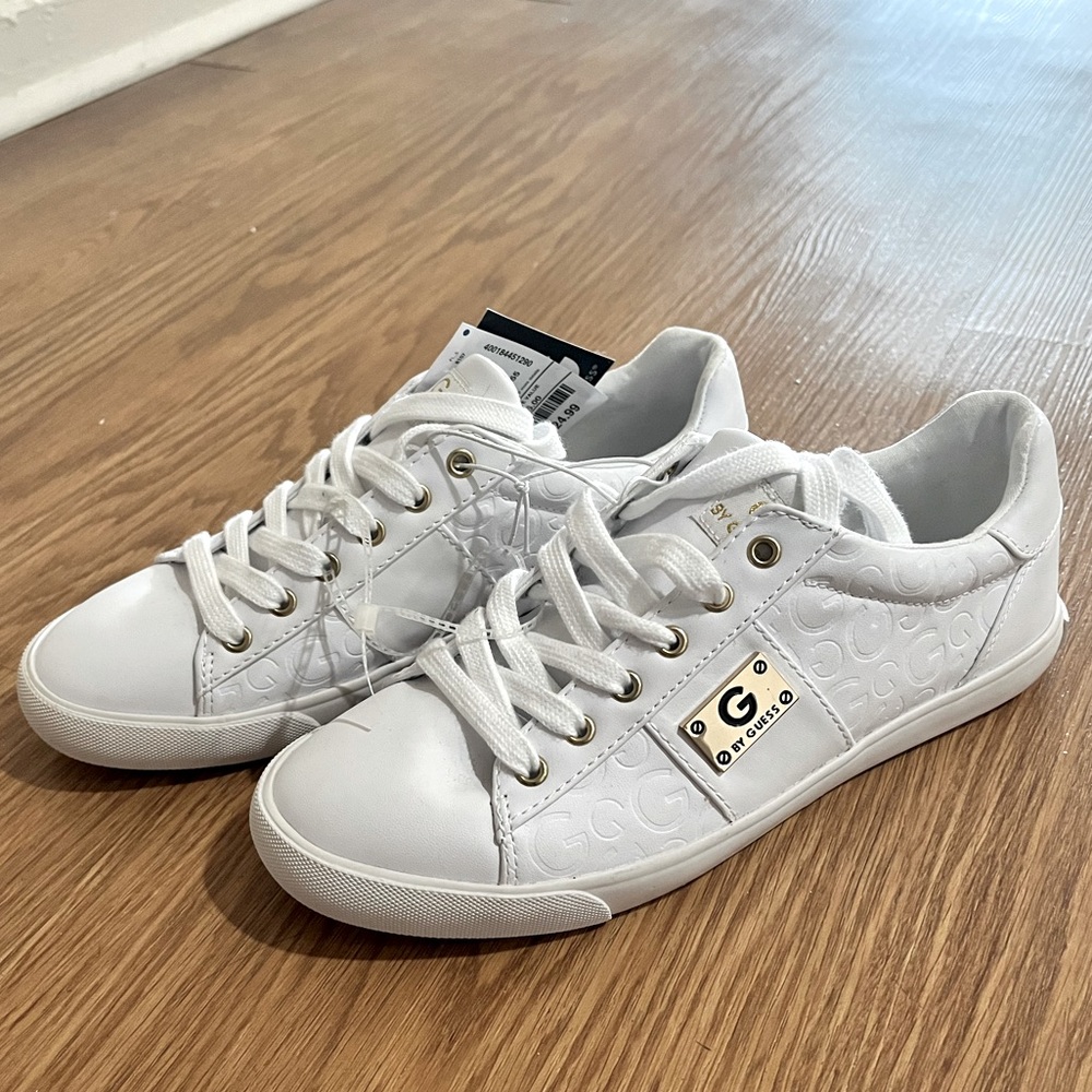G by Guess white sneakers